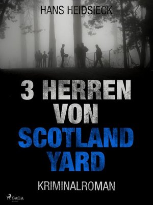 cover image of 3 Herren von Scotland Yard